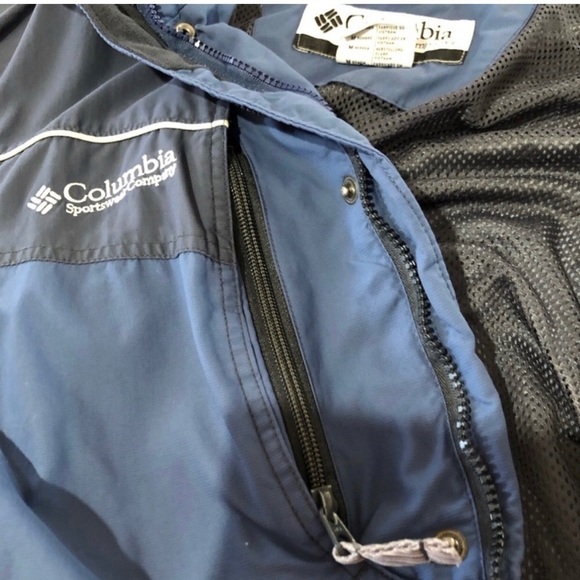 Columbia blue jackets high neck front zipper - Picture 8 of 16